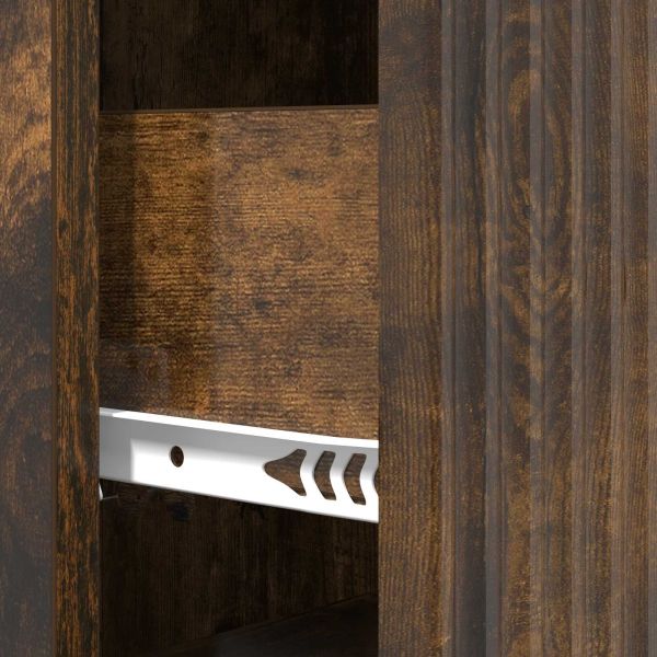 Чекмеджетен шкаф Опушен дъб 33 x 34,5 x 87 см