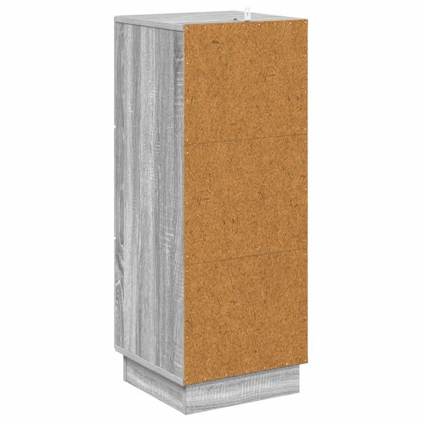 Чекмеджетен шкаф Сива сонома 33 x 34,5 x 87 см