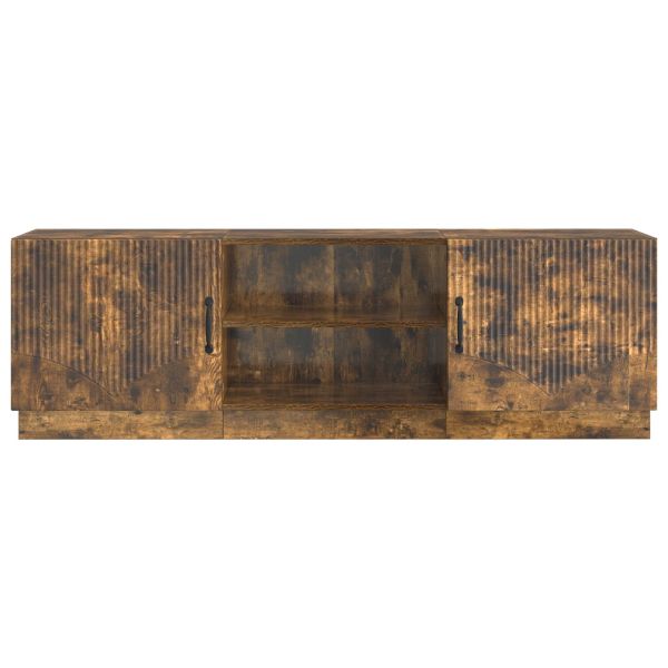 ТВ шкаф Опушен дъб 150 x 31 x 47 см Инженерна дървесина
