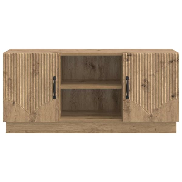ТВ шкаф Дъб артизан 102 x 34,5 x 47 см Инженерна дървесина
