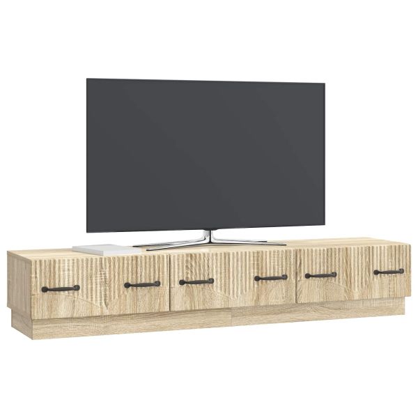 ТВ шкаф Дъб сонома 147 x 34,5 x 27 см Инженерна дървесина