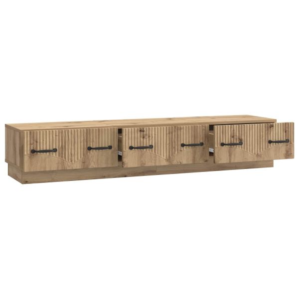 ТВ шкаф Дъб артизан 147 x 34,5 x 27 см Инженерна дървесина