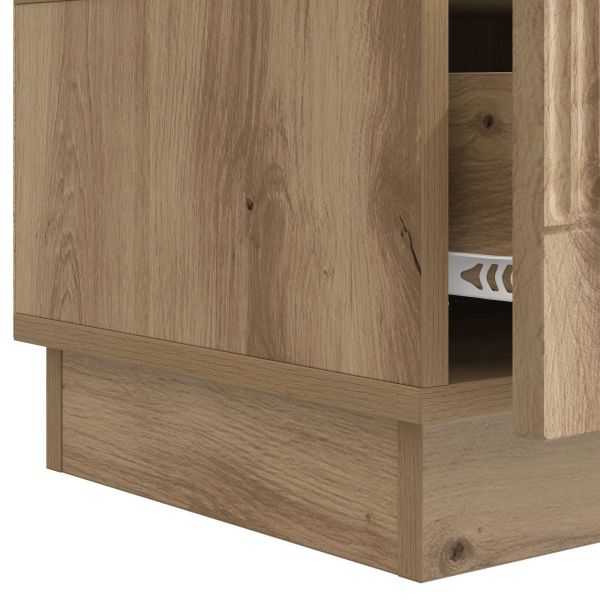 ТВ шкаф Дъб артизан 147 x 34,5 x 27 см Инженерна дървесина