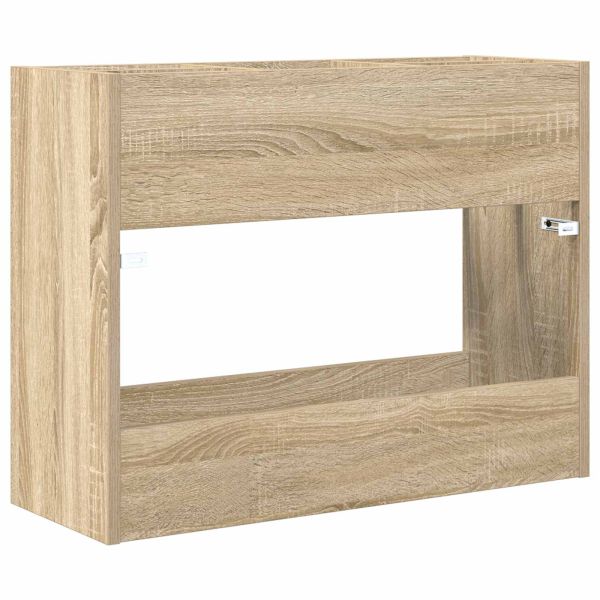 Стойка за чадър Сонома дъб 65 x 24 x 50 см Инженерно дърво