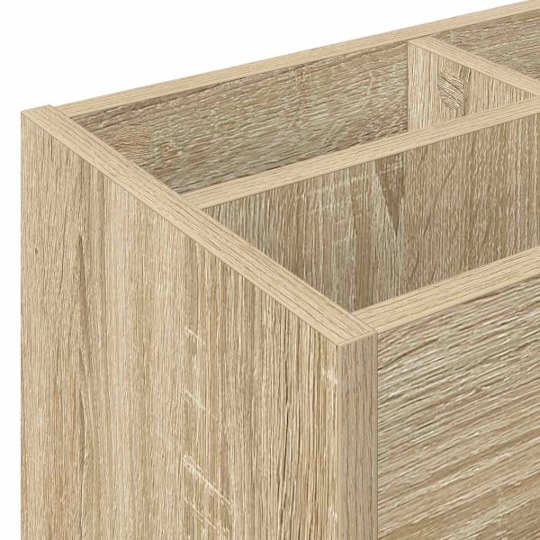 Стойка за чадър Сонома дъб 65 x 24 x 50 см Инженерно дърво