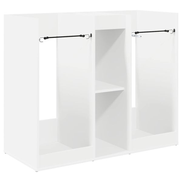 Голф шкаф Едноцветен Бяло 102 x 45 x 85,5 см