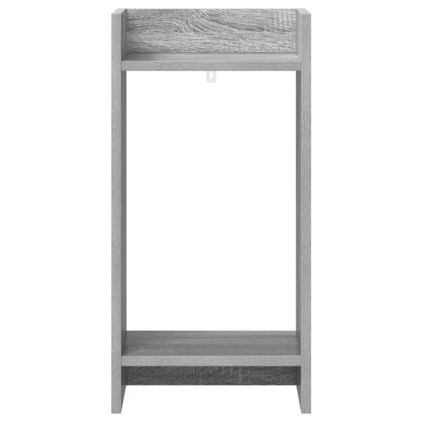 Стойка за растения с рафт 2 pcs Сиво Сонома 30 x 30 x 60 cm