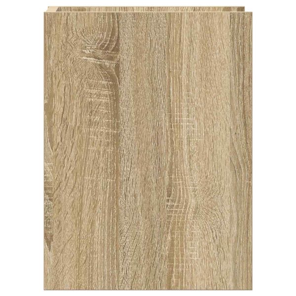 Стойка за растения с рафт 2 pcs Сонома дъб 30 x 30 x 40 cm