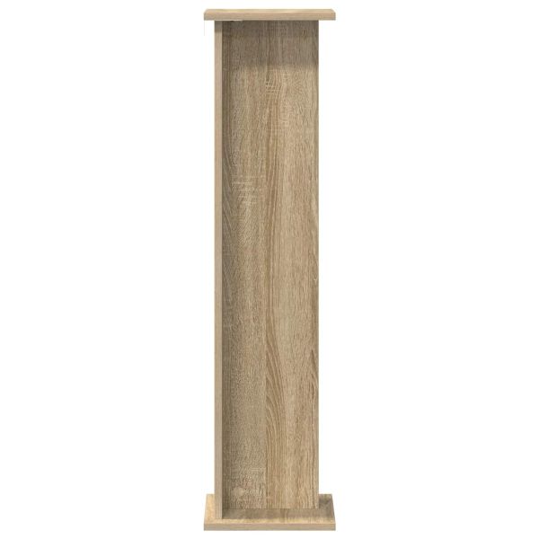 Стойка за растения Сонома дъб 25 x 25,5 x 100,5 см