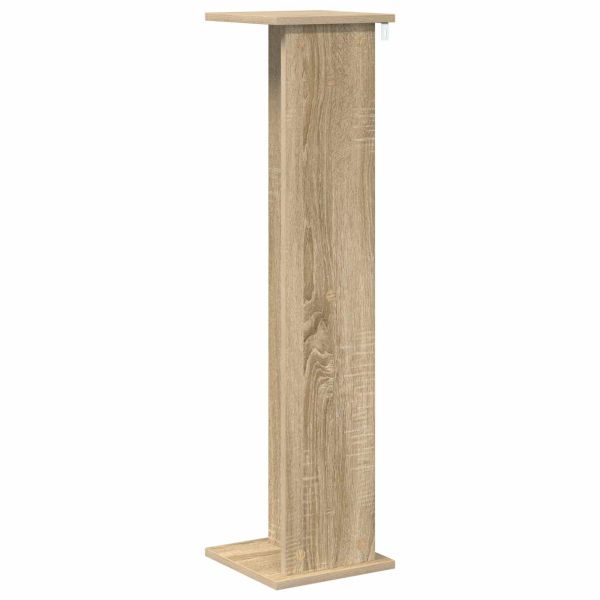 Стойка за растения 2 pcs Сонома дъб 25 x 25,5 x 100,5 см