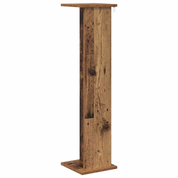 Стойка за растения 2 pcs Старо дърво 25 x 25,5 x 100,5 см