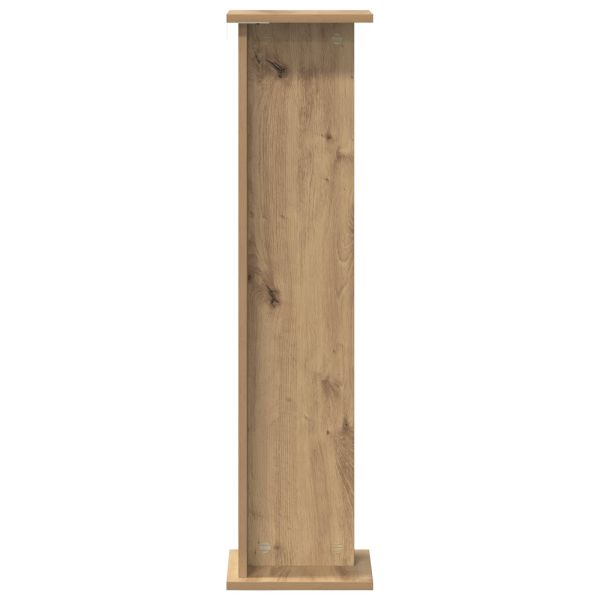 Стойка за растения 2 pcs Артизан Дъб 25 x 25,5 x 100,5 см