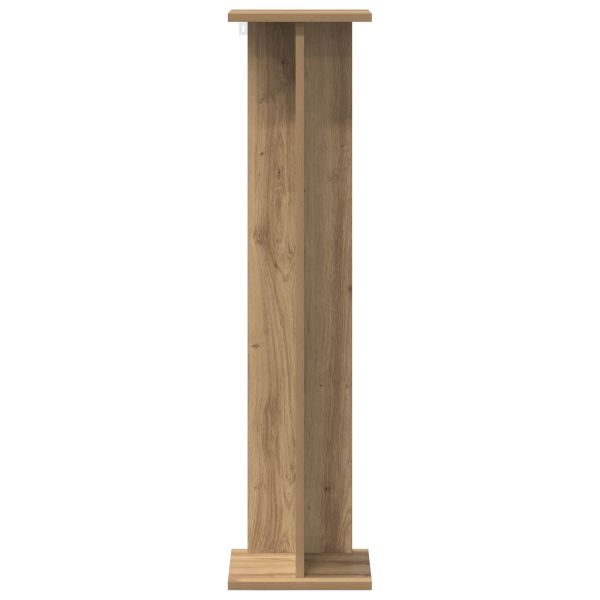 Стойка за растения 2 pcs Артизан Дъб 25 x 25,5 x 100,5 см