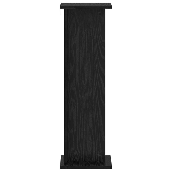 Стойка за растения Черен Дъб 25 x 25,5 x 80,5 см