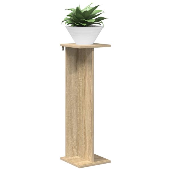 Стойка за растения 2 pcs Сонома дъб 25 x 25,5 x 80,5 см