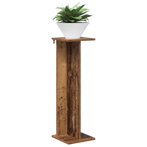 Стойка за растения 2 pcs Старо дърво 25 x 25,5 x 80,5 см