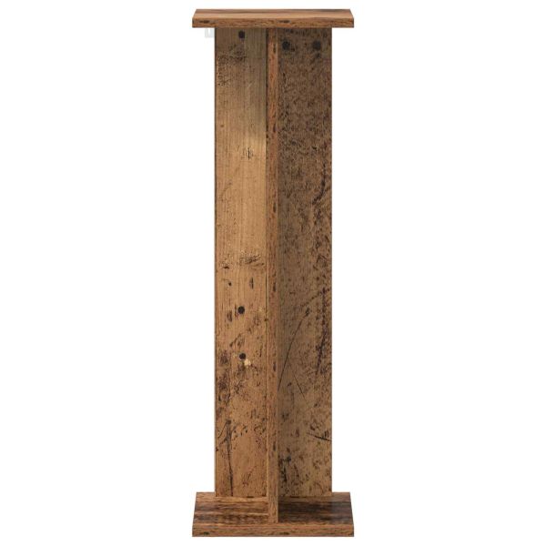 Стойка за растения 2 pcs Старо дърво 25 x 25,5 x 80,5 см