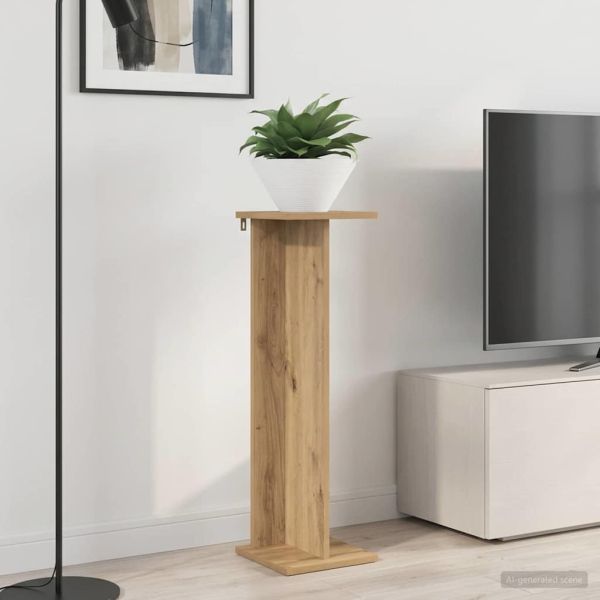 Стойка за растения 2 pcs Артизан Дъб 25 x 25,5 x 80,5 см