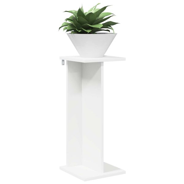Стойка за растения 2 pcs Бял 25 x 25,5 x 60,5 см