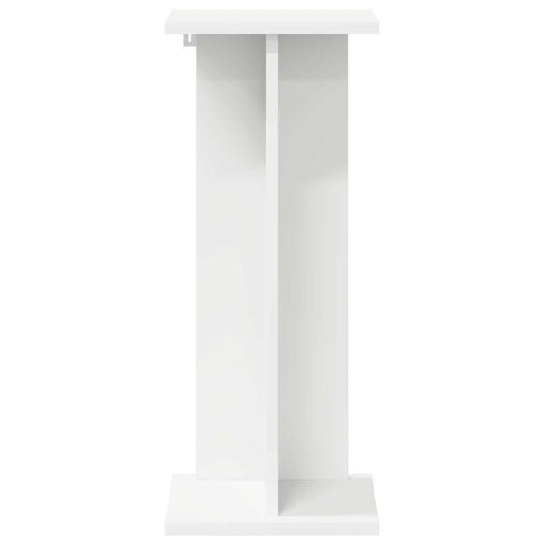 Стойка за растения 2 pcs Бял 25 x 25,5 x 60,5 см