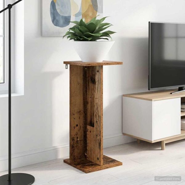 Стойка за растения Старо дърво 25 x 25,5 x 60,5 см