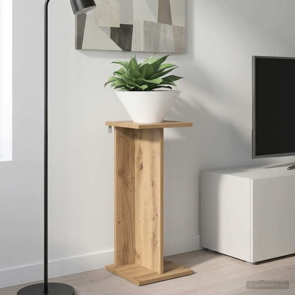 Стойка за растения Артизан Дъб 25 x 25,5 x 60,5 см