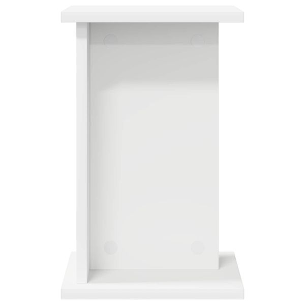 Стойка за растения Бял 25 x 25,5 x 40,5 см