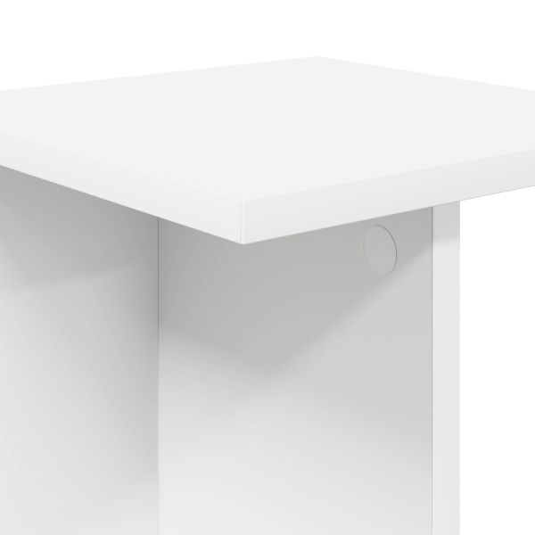 Стойка за растения 2 pcs Бял 25 x 25,5 x 40,5 см