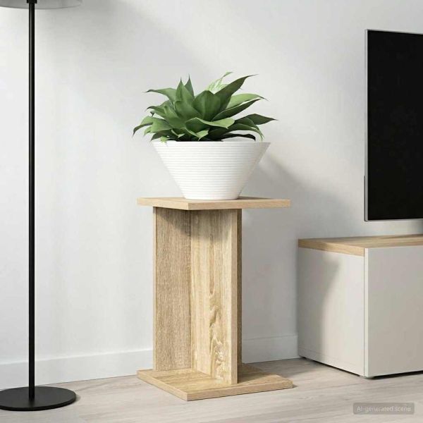 Стойка за растения Сонома дъб 25 x 25,5 x 40,5 см