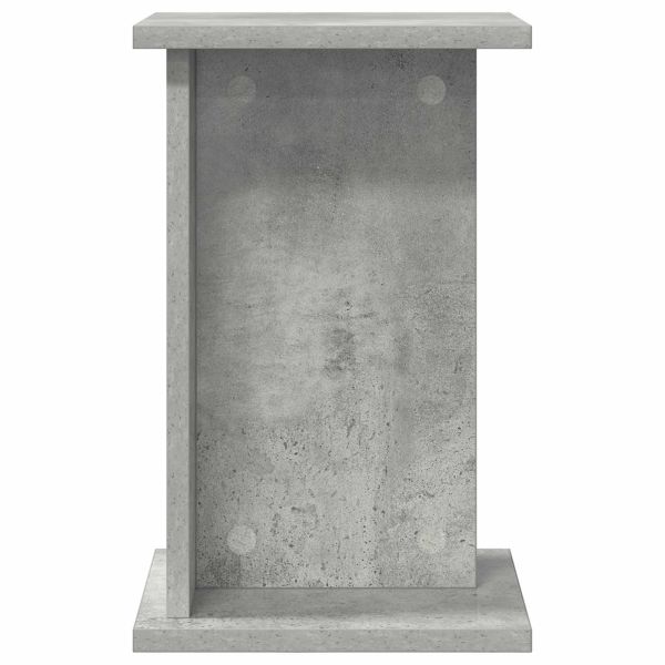 Стойка за растения 2 pcs Бетонно Сиво 25 x 25,5 x 40,5 см