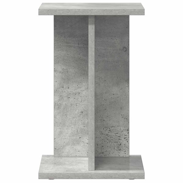 Стойка за растения 2 pcs Бетонно Сиво 25 x 25,5 x 40,5 см