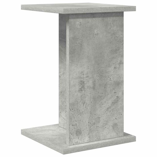 Стойка за растения 2 pcs Бетонно Сиво 25 x 25,5 x 40,5 см