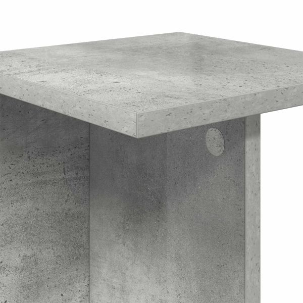 Стойка за растения 2 pcs Бетонно Сиво 25 x 25,5 x 40,5 см