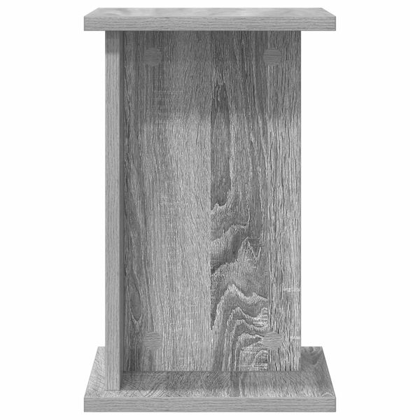 Стойка за растения 2 pcs Сиво Сонома 25 x 25,5 x 40,5 см