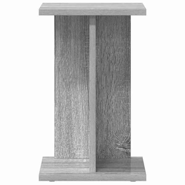 Стойка за растения 2 pcs Сиво Сонома 25 x 25,5 x 40,5 см