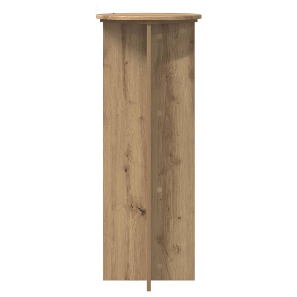 Стойка за растения 2 pcs Дъб артизан Ø40 x 100 см