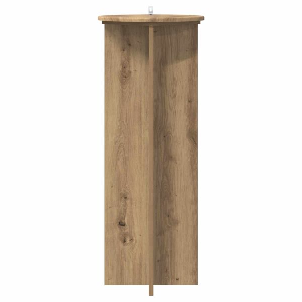 Стойка за растения 2 pcs Дъб артизан Ø40 x 100 см