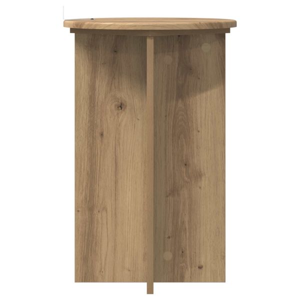 Стойка за растения 2 pcs Дъб артизан Ø40 x 60 см