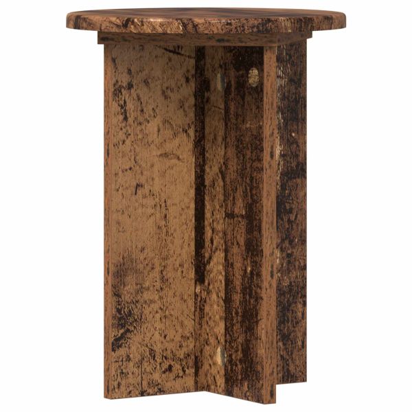 Стойка за растения 2 pcs Старо дърво Ø29,5 x 40 см