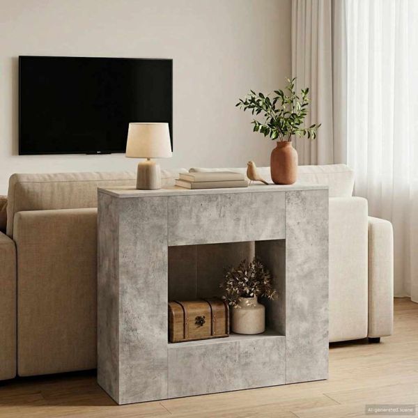 Бетонно Сиво 82 x 29 x 74 см