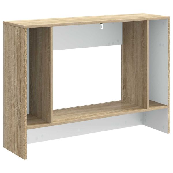 Конзолна маса На райета Сонома дъб 101 x 29 x 74 см