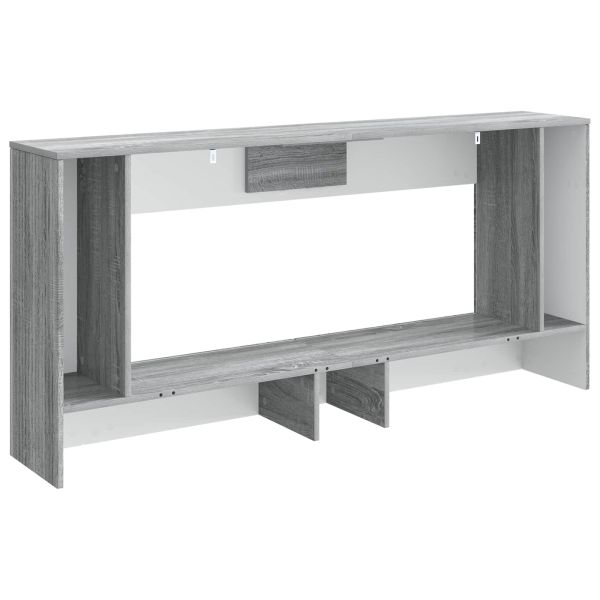 Конзолна маса На райета Сиво Сонома 155 x 29 x 74 см
