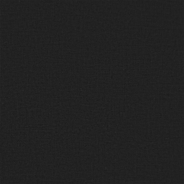 Разтегателен диван легло Черен 190 x 100 x 15 см текстил