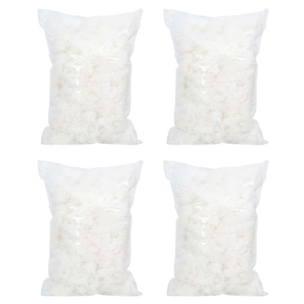 Влакнест пълнеж Бял 18 кг Полиестер