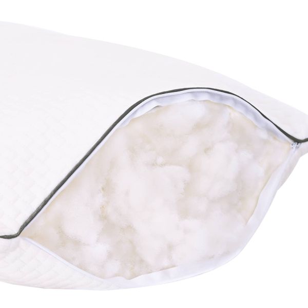 Влакнест пълнеж Бял 18 кг Полиестер