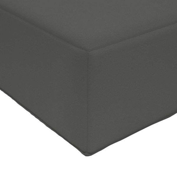 Възглавница за диван на открито Антрацит 60 x 60 x 8 см