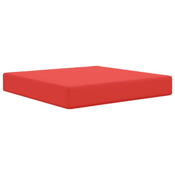 Възглавница за диван на открито Червено 60 x 60 x 8 см
