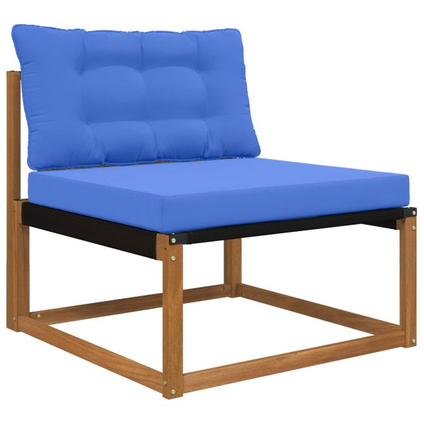 Възглавница за диван на открито 2 pcs Тюркоаз Полиестер