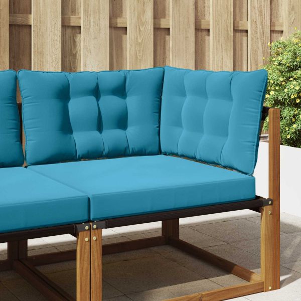 Възглавница за диван на открито 3 pcs Кралско синьо Полиестер