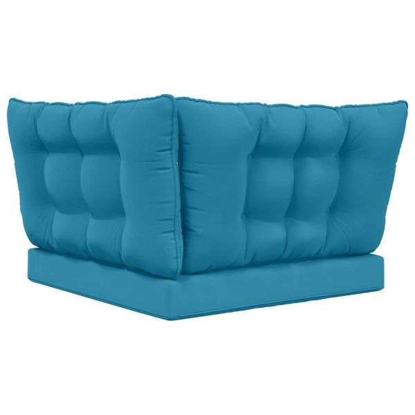 Възглавница за диван на открито 3 pcs Кралско синьо Полиестер